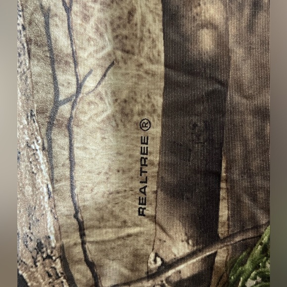 Realtree Camo LightWeight Hunting Pullover 1/4 Zip long Sleeve Mens 2XL - Picture 5 of 7